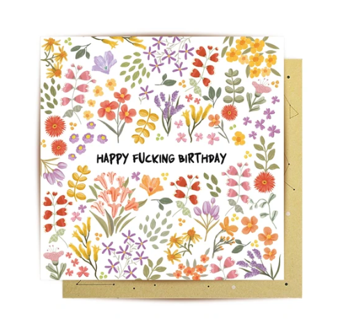 Card - Happy Fucking Birthday