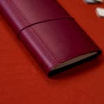 Refillable Notebook Folio > Salty Plum Trifold