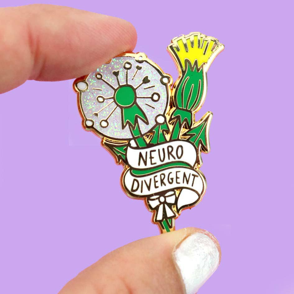 Neuro-divergent Lapel Pin