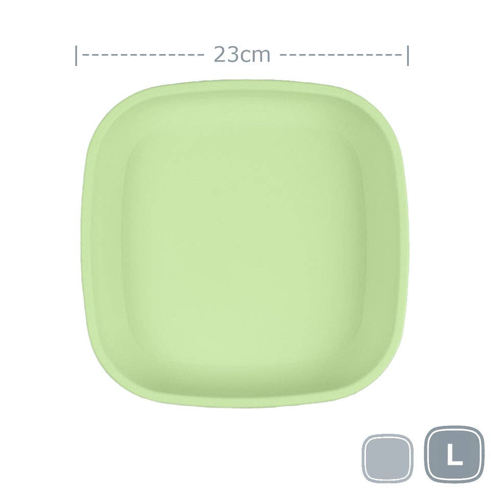 Re-Play Large Flat Plate - Leaf