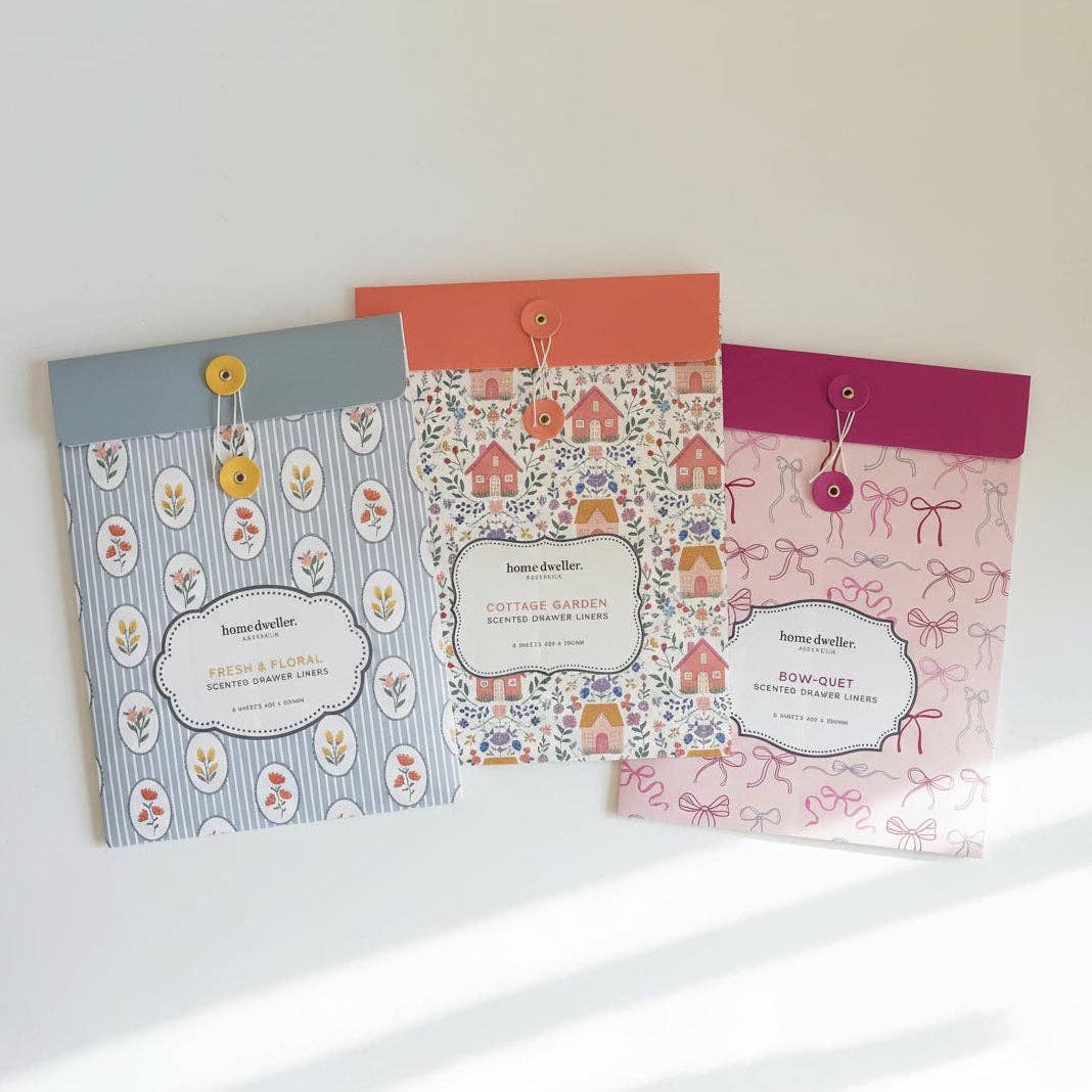 Scented Drawer Liners - Fresh & Floral