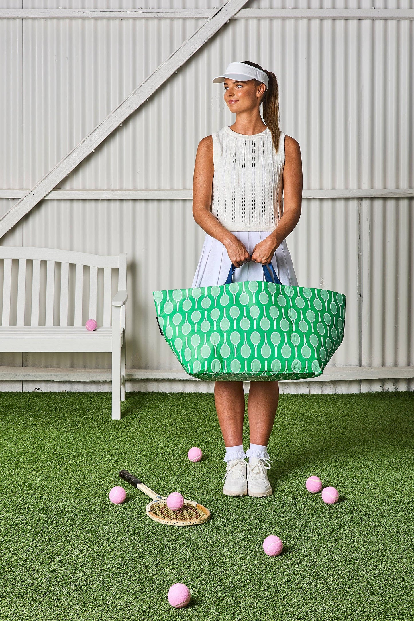 Tennis Oversize Weekend Tote