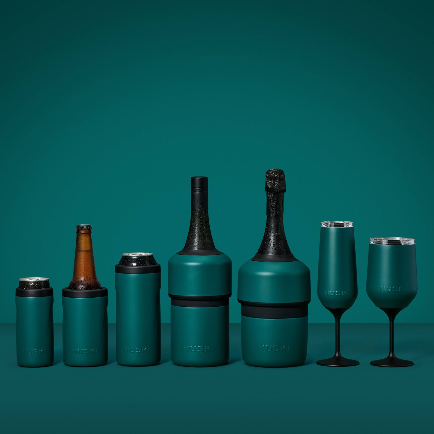 Huski Big Can Cooler - Deep Teal (Limited Release)