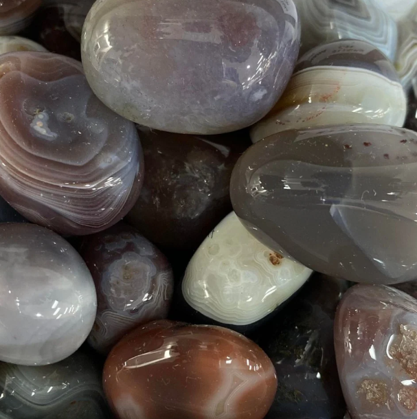 Crystal - Tumbled Botswana Agate