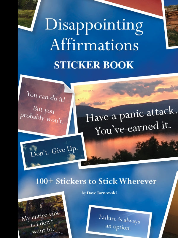 Disappointing Affirmation Stocker Book