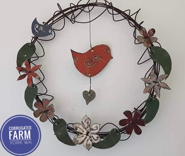 WORKSHOP SATURDAY 29/11/25 - Metal Christmas Wreath with Dee Robinson
