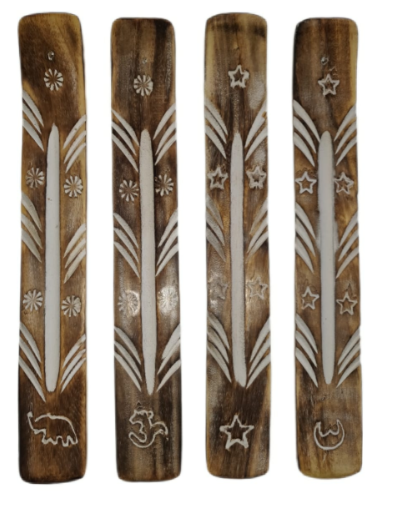 Wood Incense Holder