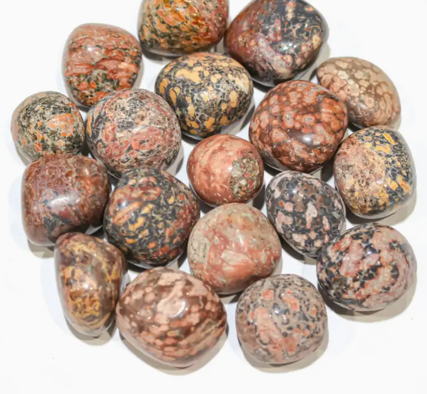 Crystal - Tumbled Leopard Jasper
