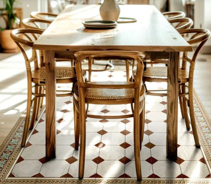 Vinyl Rug - Merlot 80 x140cm