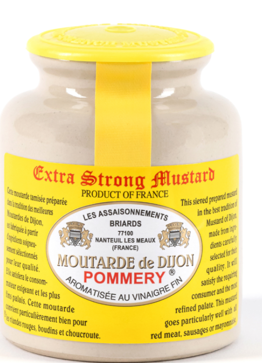 POM Dijon Mustard Extra Strong 250g - Yellow