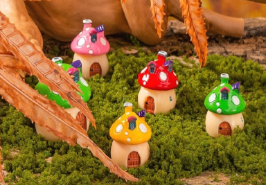 Miniature Mushroom House