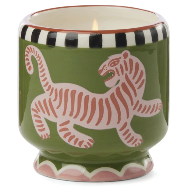 PD Tiger Candle - Black Cedar & Fig