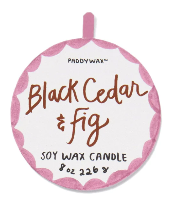 PD Tiger Candle - Black Cedar & Fig