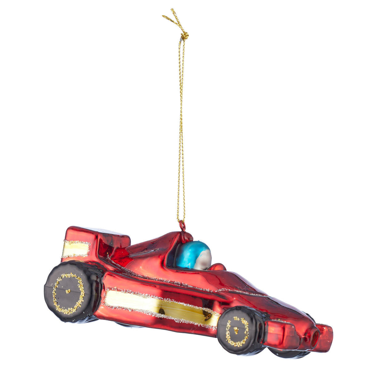 Race Car Ornament Glass