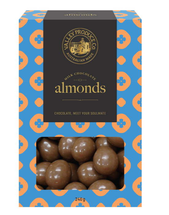 VPC Milk Chocolate Almonds 240g