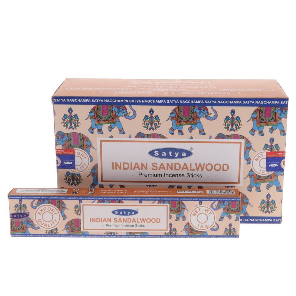 SATYA Indian Sandalwood Incense 15gm