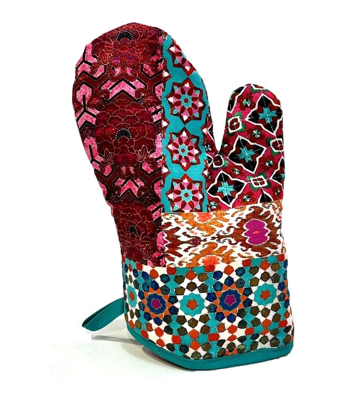 Oven Mitt Wildflower Tile