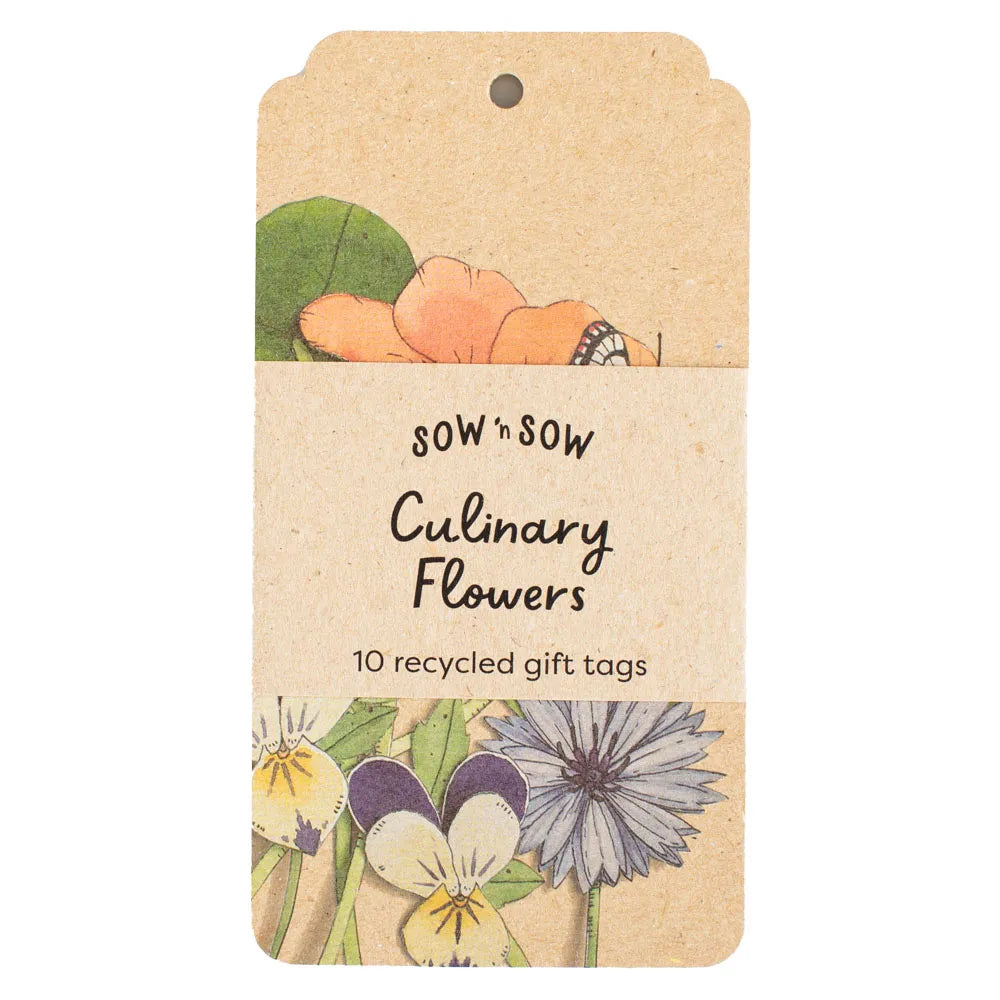 Gift Tags - Culinary Flowers