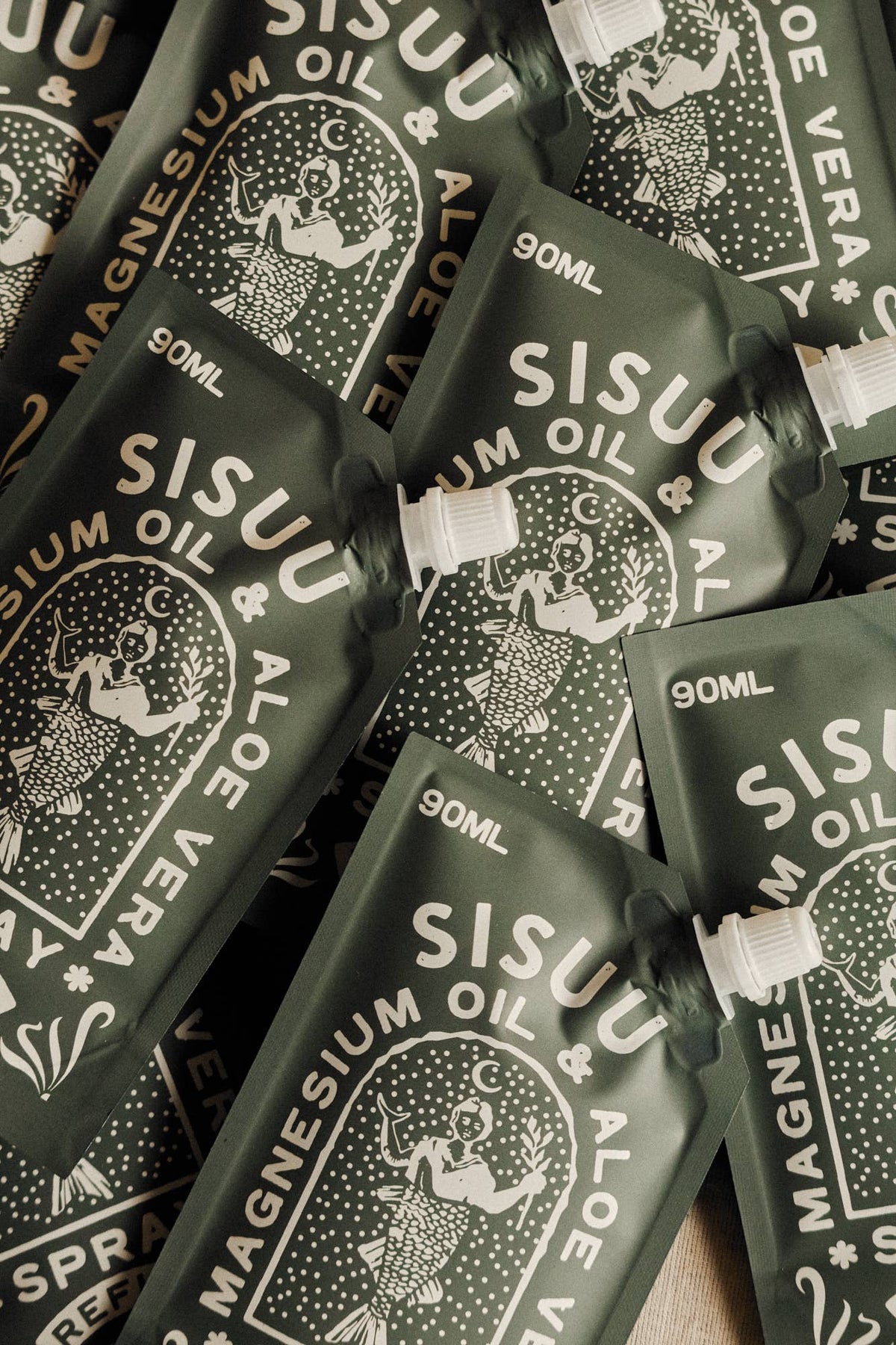 SISUU Magnesium Oil & Aloe Vera Spray Refill 200ml