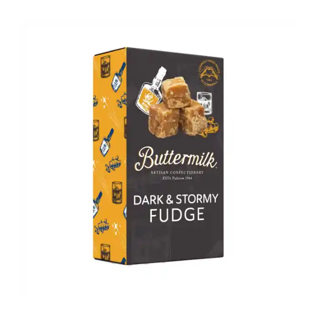 Buttermilk Dark & Stormy Cocktail Fudge Box 100g