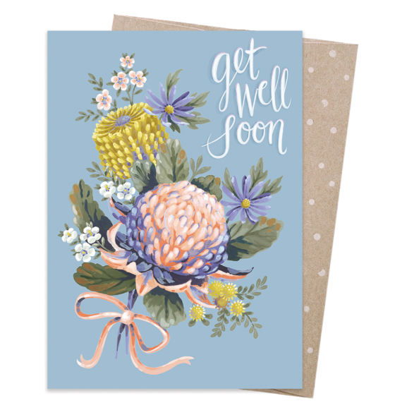 Card - Get Well Posy