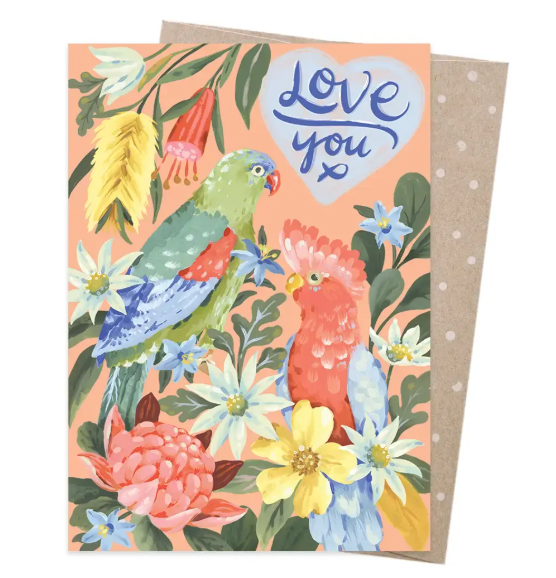 Card - Love Birds Duet