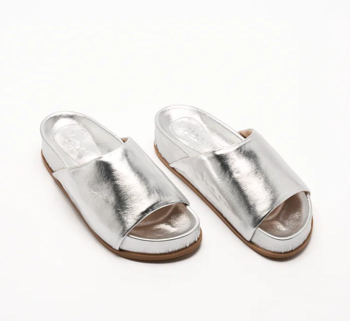 Walnut Kendal Leather Slide