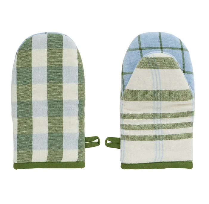 Kit Cotton Mitt - Olive