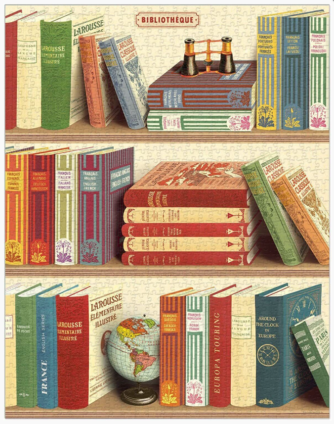 Puzzle Vintage - Library 1000 PCE
