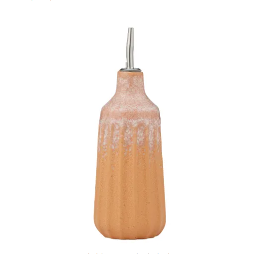 Studio Ceramic Oil Bottle - Rosa