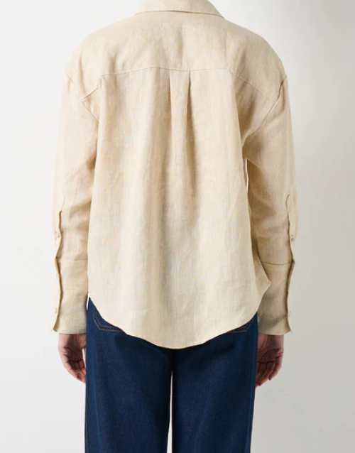 Walnut Ritz Shirt - Oatmeal
