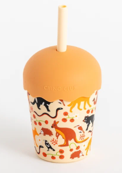 Aussie Animals Mini Smoothie Cup & Straw 200ml