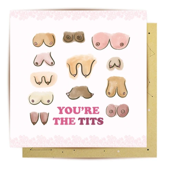 Card - You Are The Tits