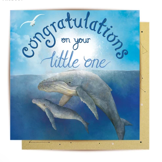 Card - Congratulations Whales