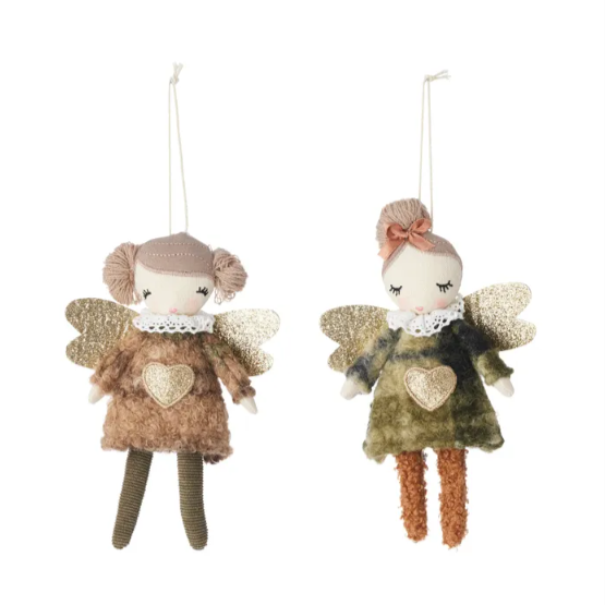 Cosy Angel Ornament Fab - Asstorted Design