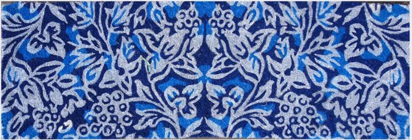 Door Mat Long - Indigo