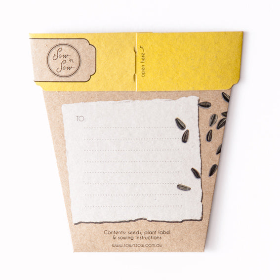 Seed Pack - Sunflower