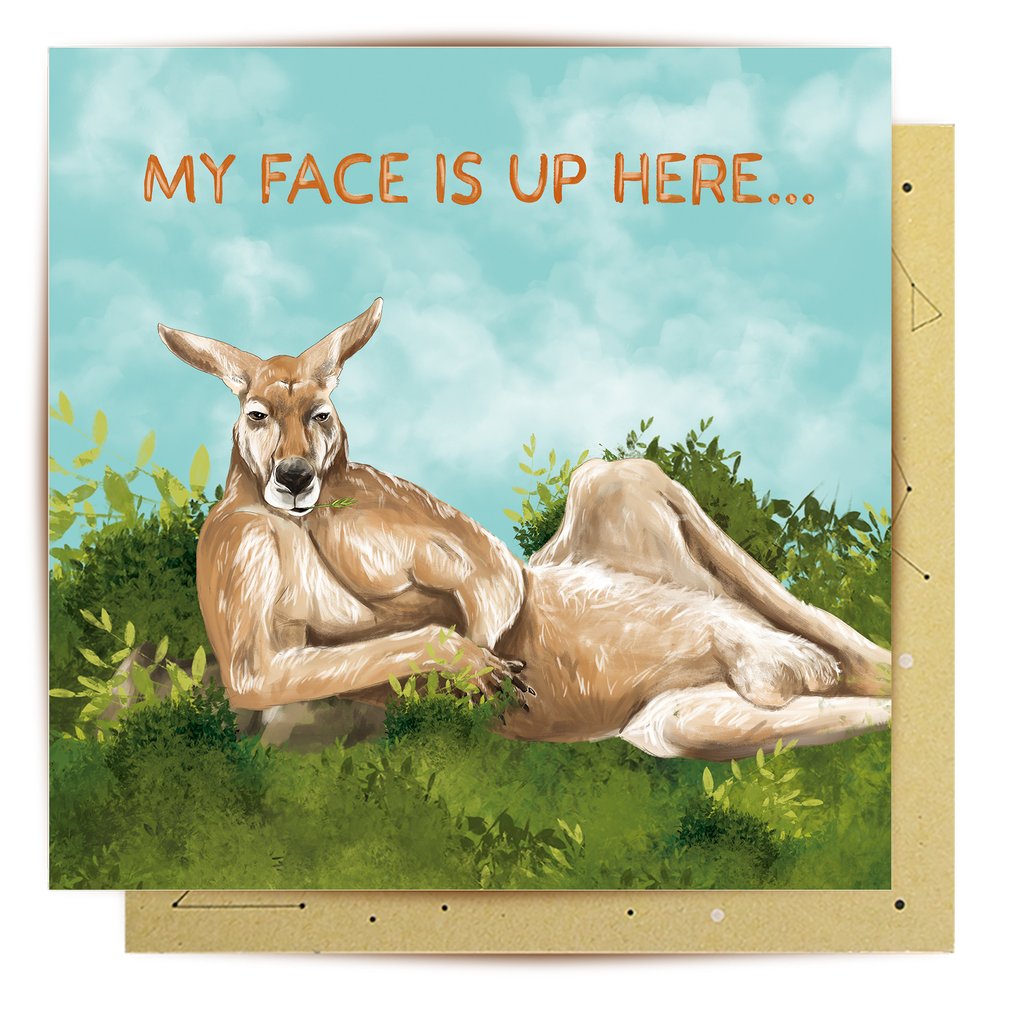 Card - My Face Is Up Here