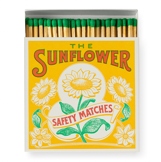 Sunflower | Square Matchboxes