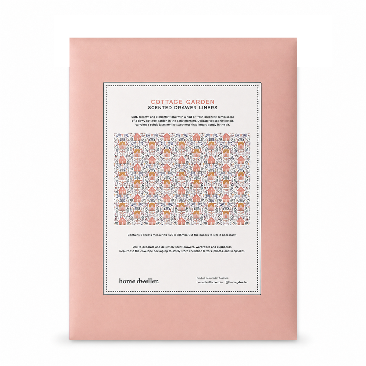 Scented Drawer Liners - Cottage Garden