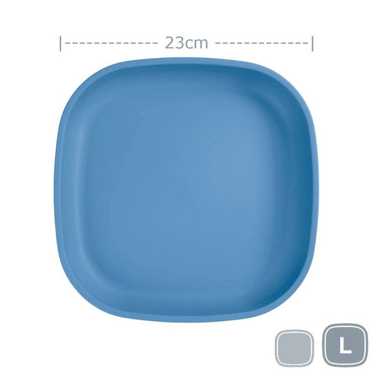 Re-Play Large Flat Plate - Denim