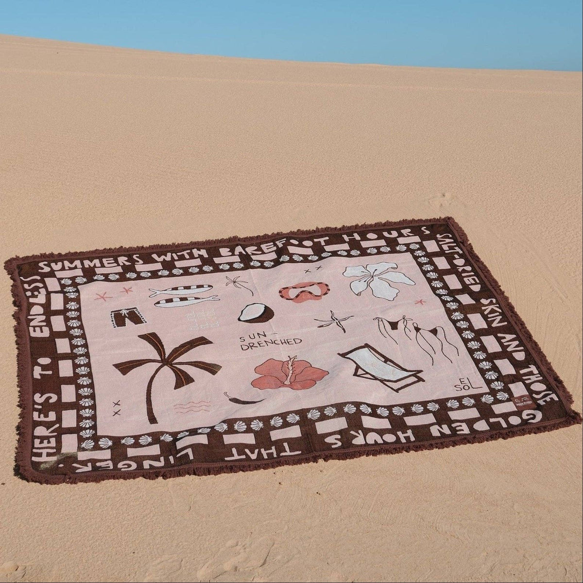 El Sol Picnic Rug