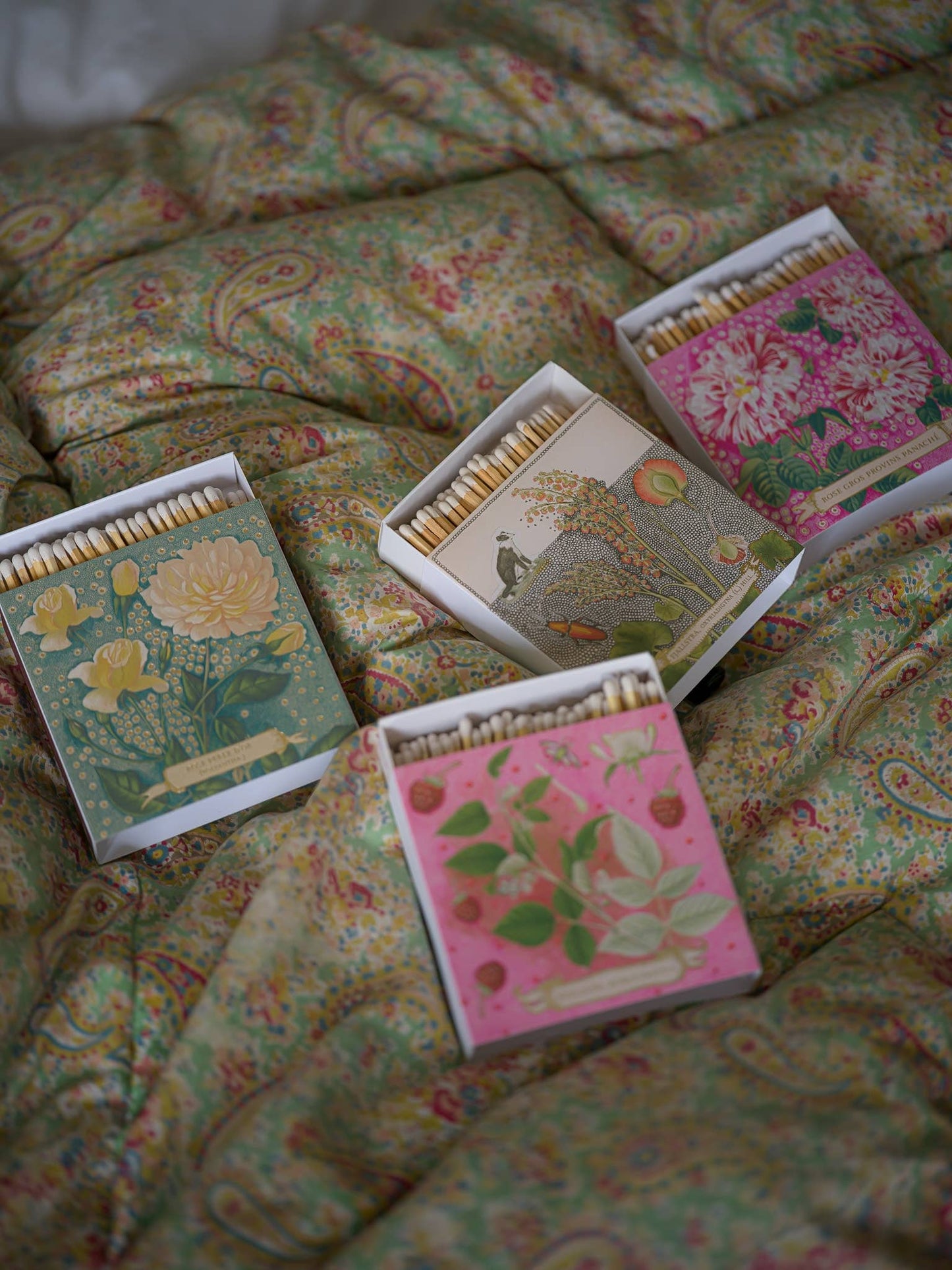 Rose Perle d'or | Square - Safety Matches