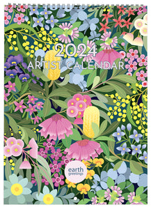Earth Greetings 2024 Artists Calendar