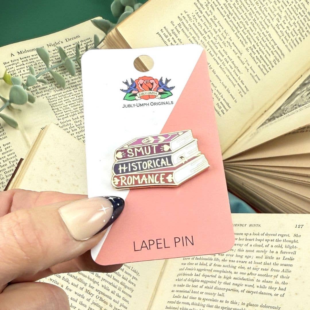 Smut Historical Romance Lapel Pin