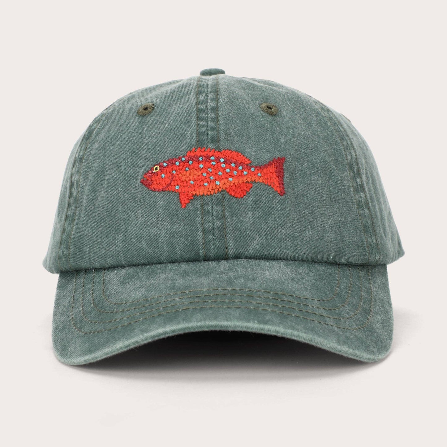 Adult Cap - Coral Trout Lid
