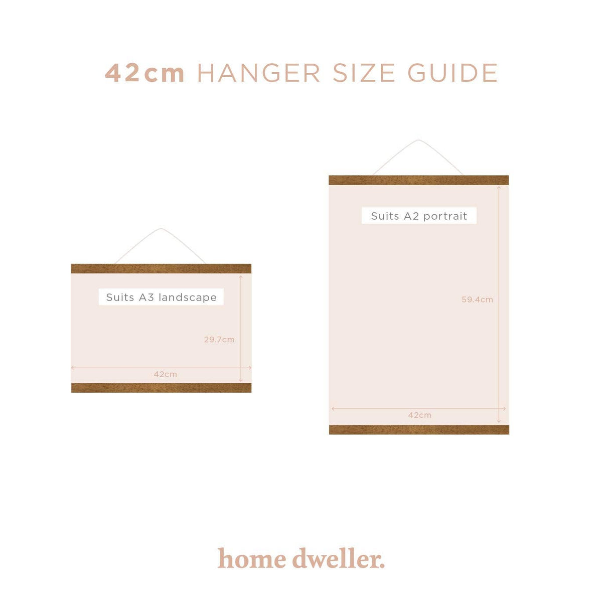 42cm Magnetic Print Hanger Frame