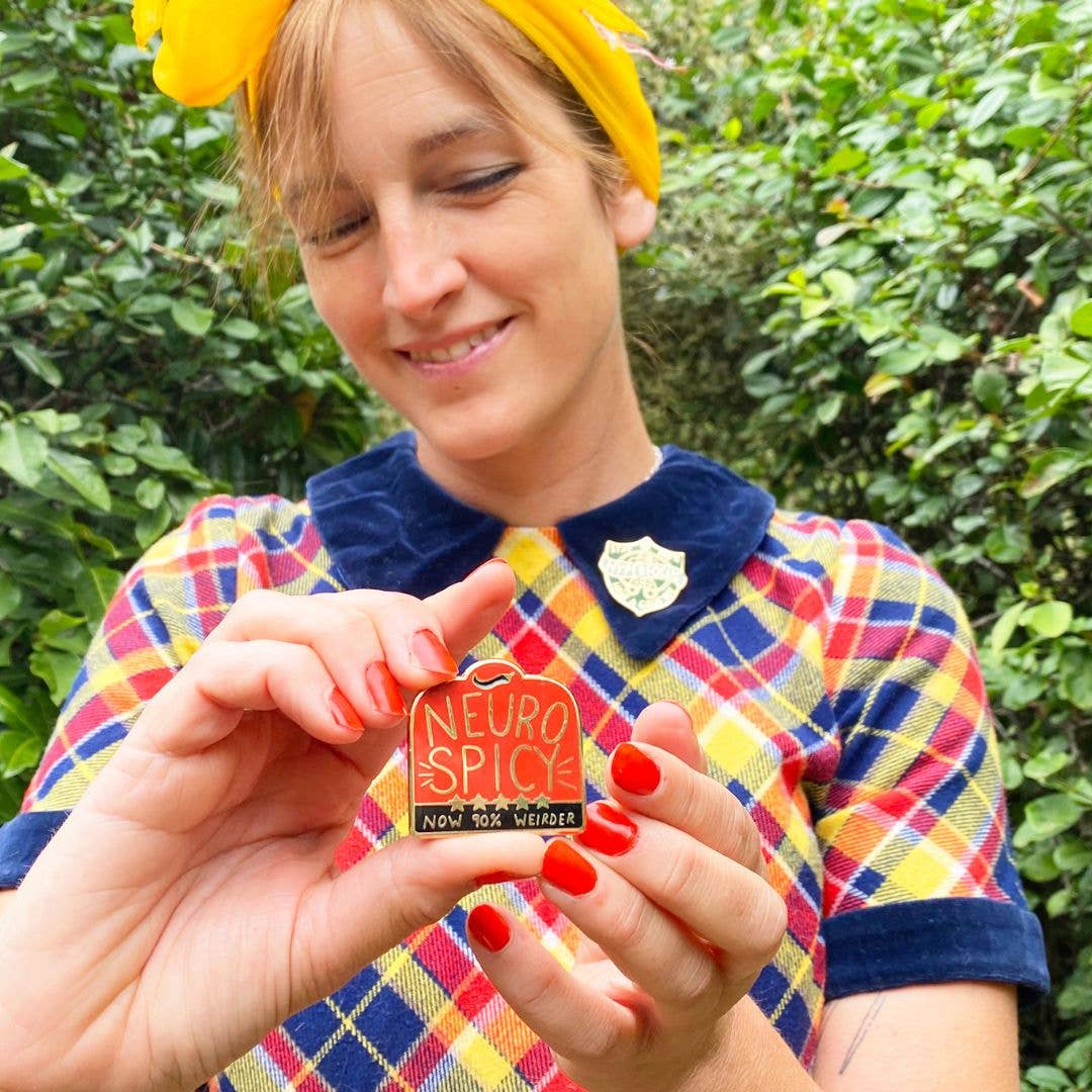 Neuro Spicy Lapel Pin