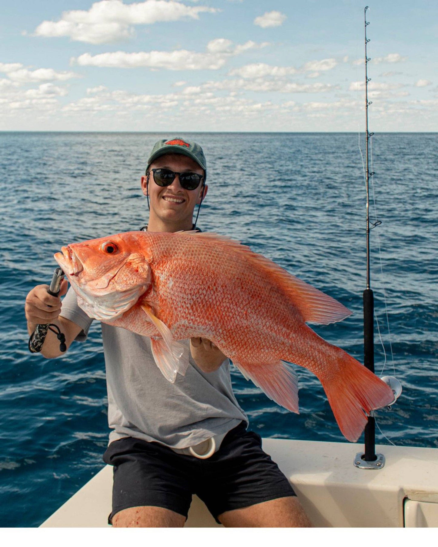 Adult Cap - Coral Trout Lid