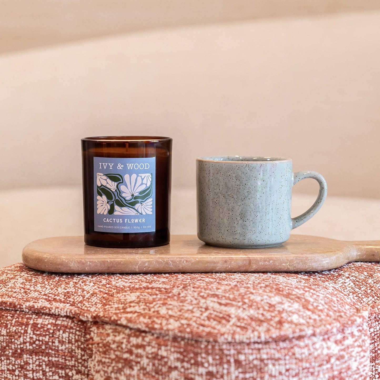 Cactus Flower Scented Soy Candle